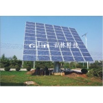 太阳能地柱支架系统