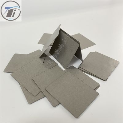 盈高环保过滤微孔材料钛粉末烧结板 多孔钛粉末烧结过滤板