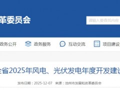 华润、华能、华电、京能等入围！河北沧州申报540MW风光项目